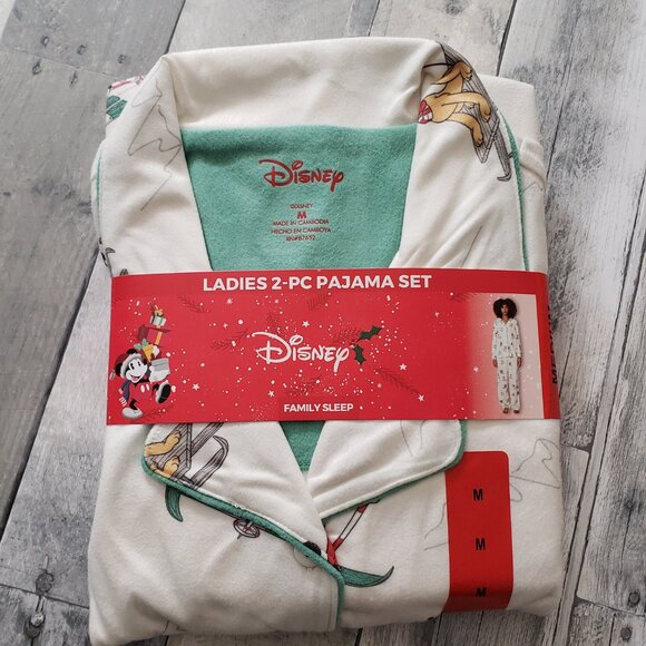NWT - Disney Character Family Holiday Ski Pajamas – Size M - Picture 1 of 6